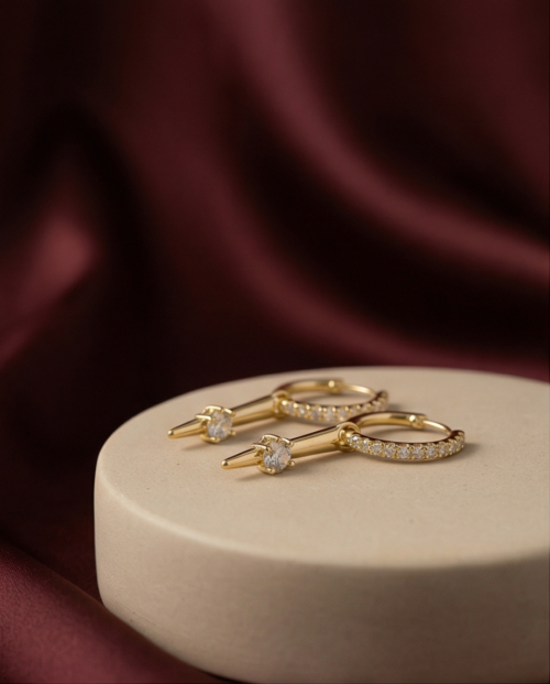 BOUCLES D’OREILLES STALACTIS